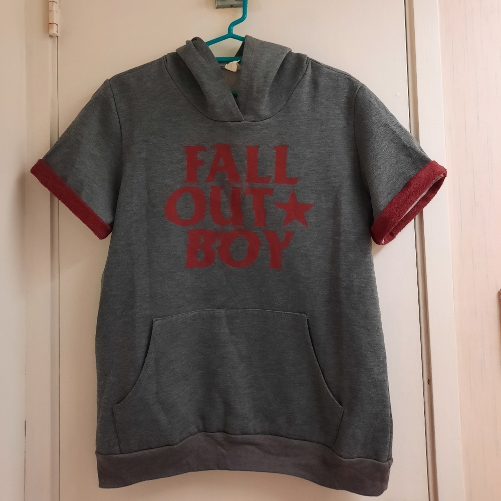 Fall Out Boy Short Sleeve Hoodie